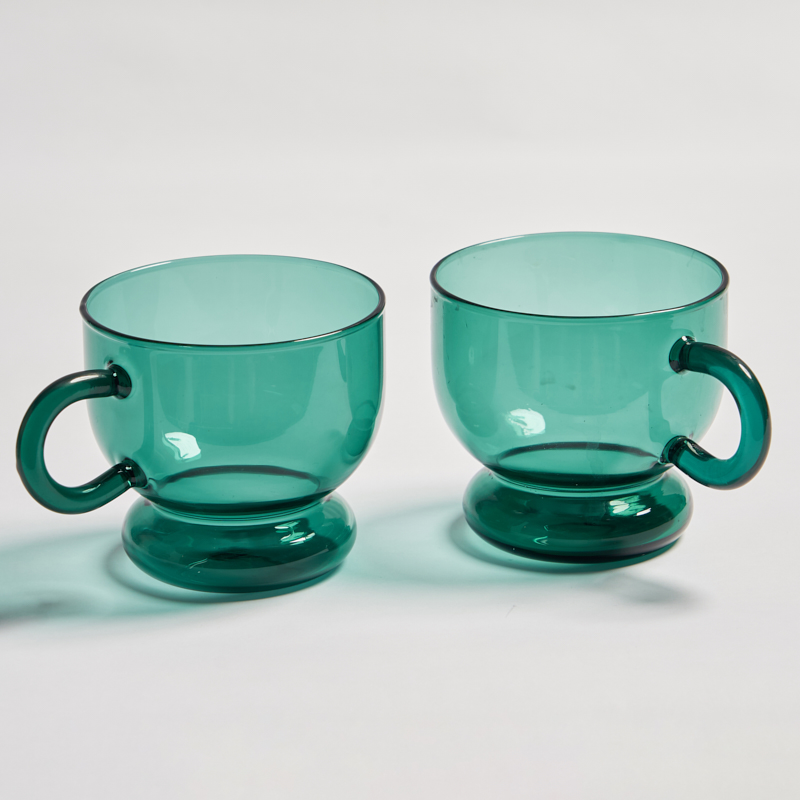 Wine Beer House - 2PC Nordic glass coffee cup milk