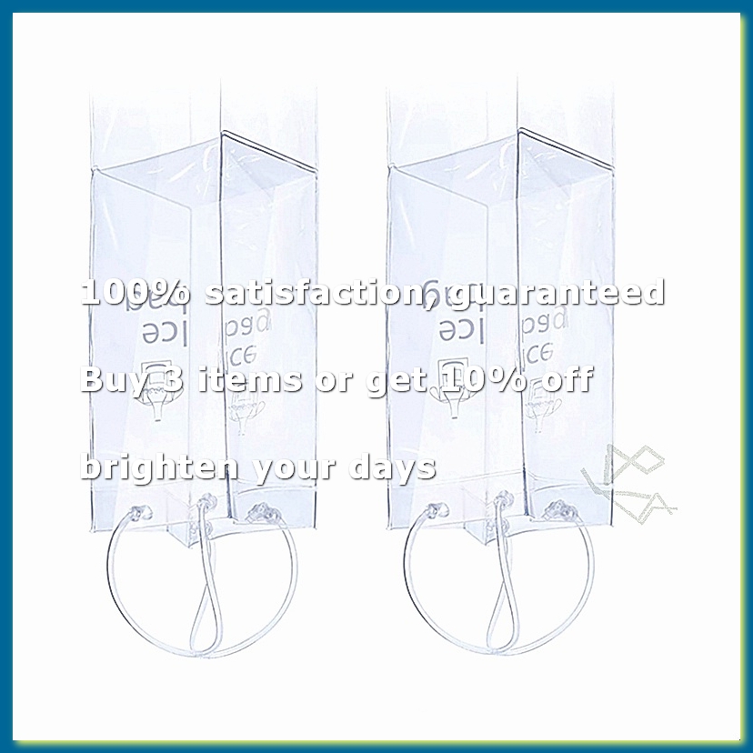 Wine Beer Champagne - Portable Wine Pouch Cooler with Handle,