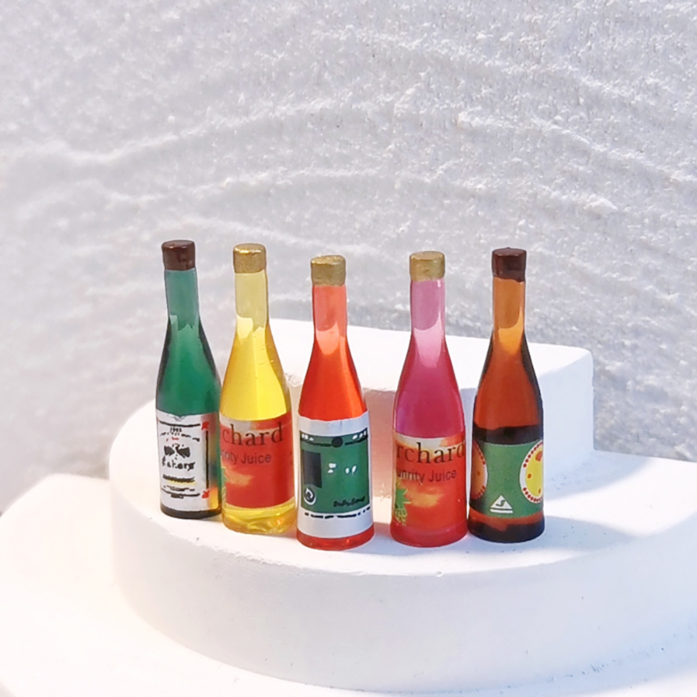 Wine Beer House - 5Pcs 1/12 Dollhouse Miniature Accessories Mini