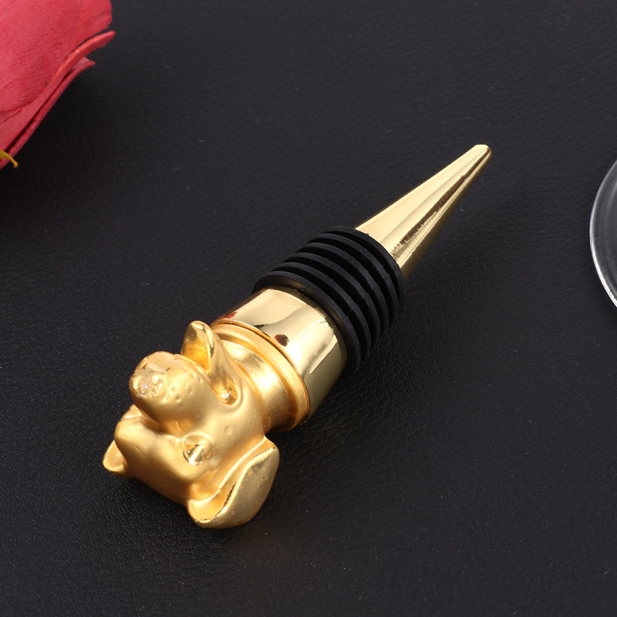 Wine Beer Restaurant - 1Pcs Wine Stopper Creative Dog Animal