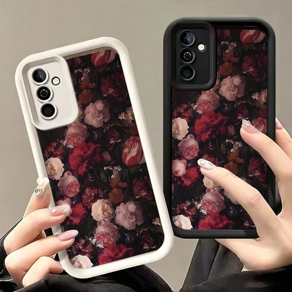 Wine & Beer Shop - Wine Red Rose Pattern Phone Case