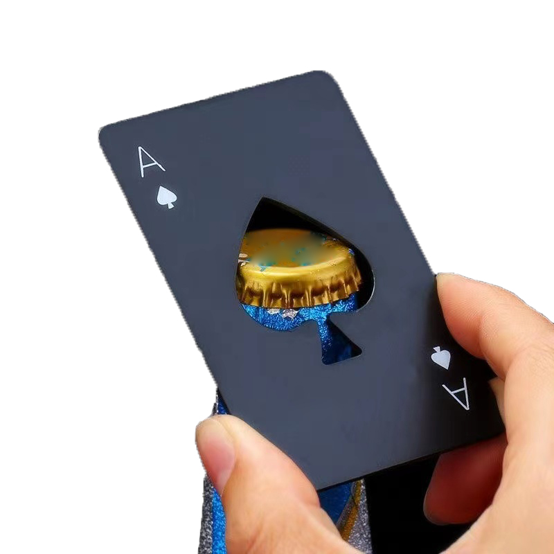 Beer Wine Hobby - Beer Bottle Opener Poker A Card