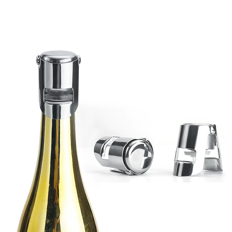 Beer Wine Hobby - Stainless Steel Champagne Stopper Bottle Sealer