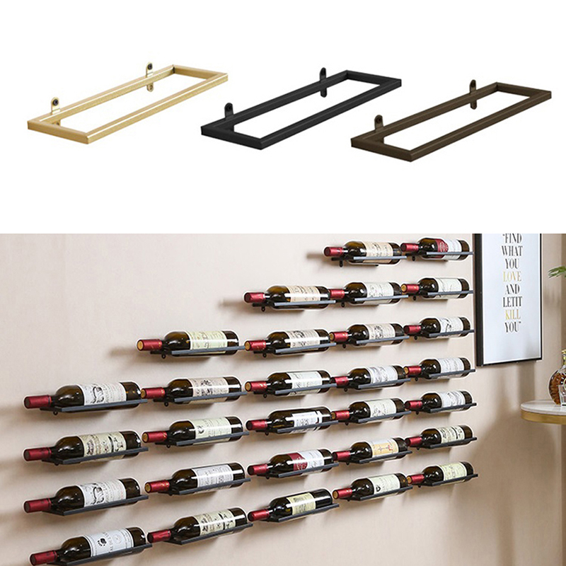 Wine Beer Champagne - 1PC Wall-Mounted Bar Wine Rack Holder