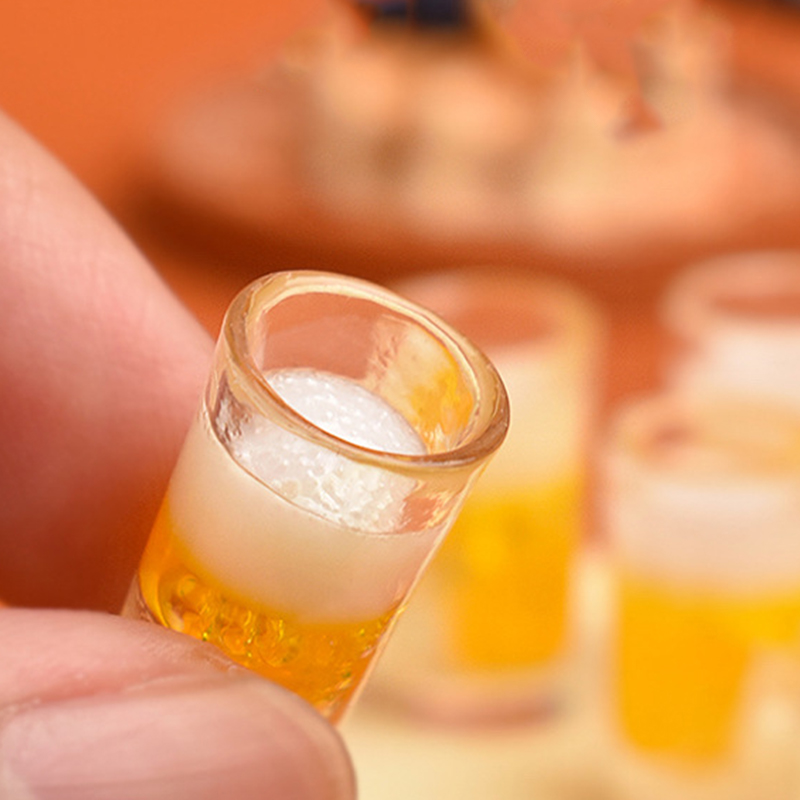 Wine Beer House - 10pcs Miniature Toy Kitchen Beer Drinking