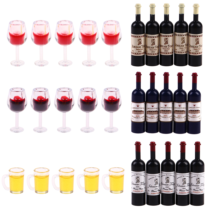 Wine Beer House - New Fashion High Quality 5Pcs 1:12