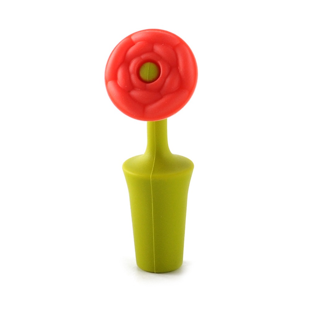 Beer Wine Hobby - New Silicone Wine Bottle Stopper Flower