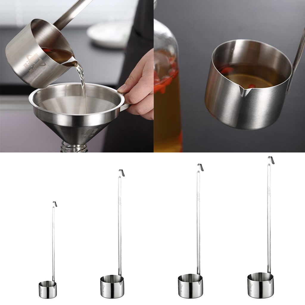 Beer Wine Hobby - 304 Stainless Steel Long Pouring Spoon