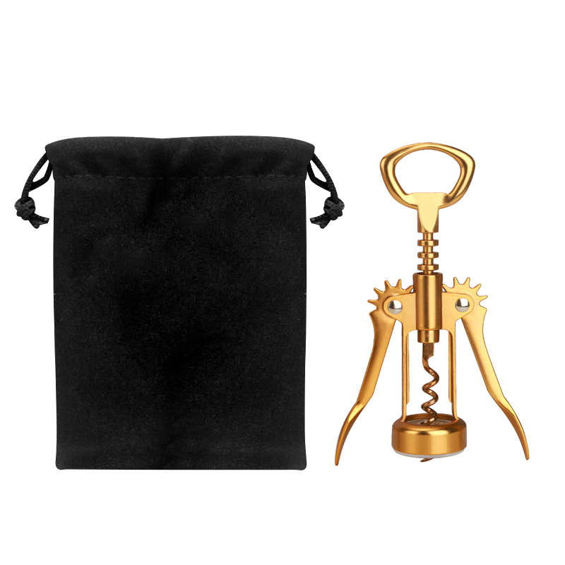 Beer Wine Hobby - Dark Gold Wine Opener With Wing