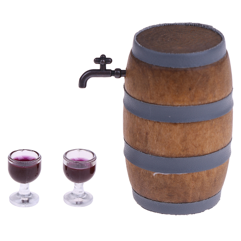 Mini Wooden Red Wine Barrel Mi - Wine Beer House 评论和价格