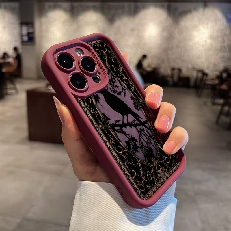 Aesthetic Black Crow Pattern W - Wine & Beer Shop 评论和价格