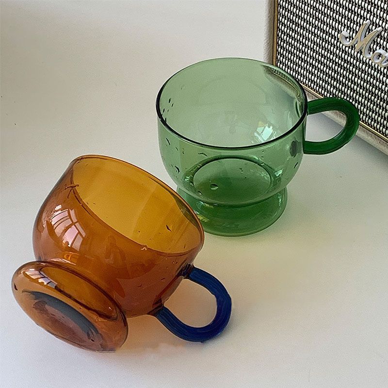 2PC Nordic glass coffee cup mi - Wine Beer House 评论和价格