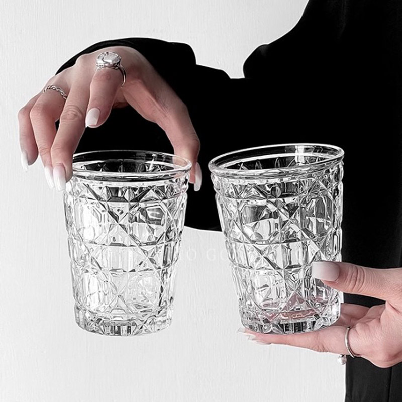 2pcs 310ml Vintage Diamond Pat - Wine Whiskey Beer 评论和价格