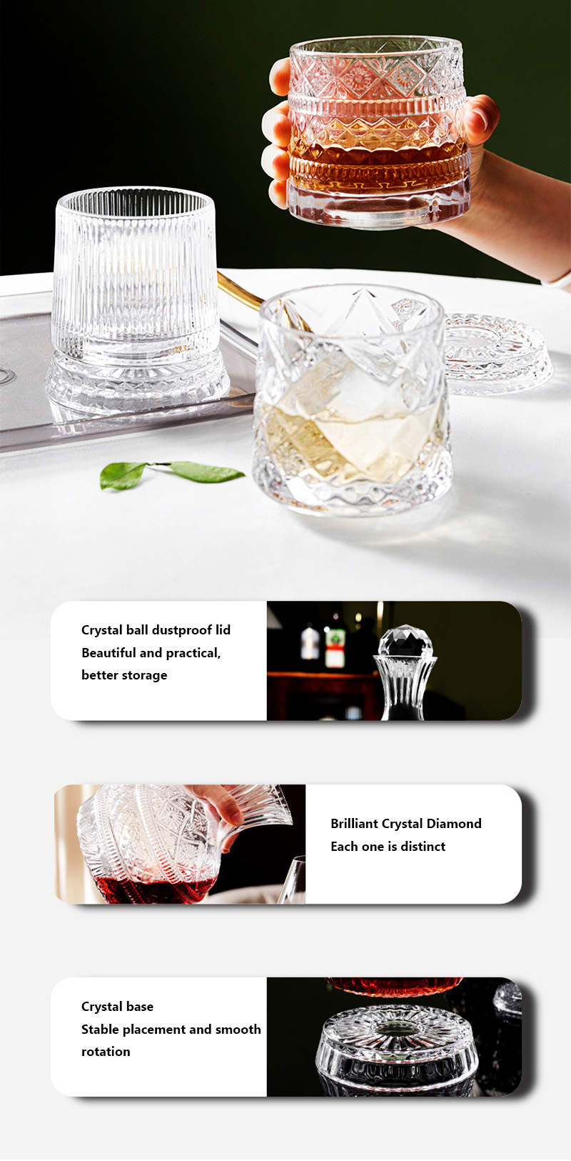 DEOUNY European Star Diamond R - Wine Whiskey Beer 评论和价格