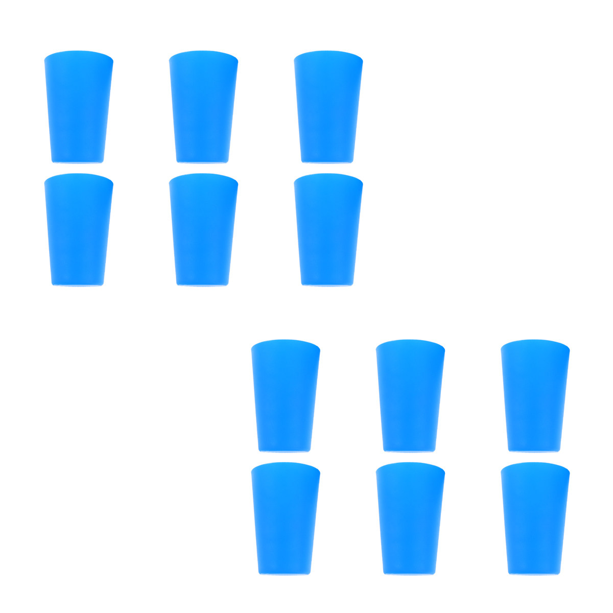 12Pcs Matte Juice Cups Plastic - Wine Beer Restaurant 评论和价格