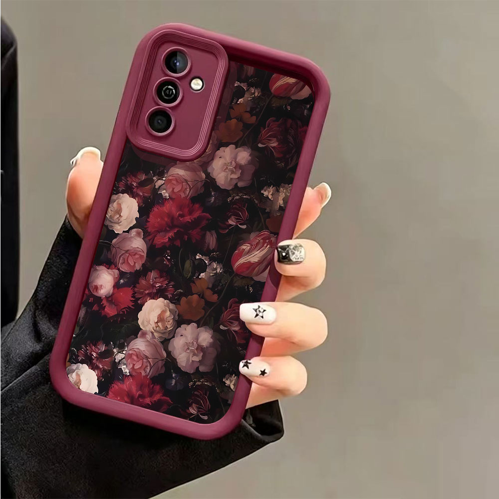 Wine Red Rose Pattern Phone Ca - Wine & Beer Shop 评论和价格