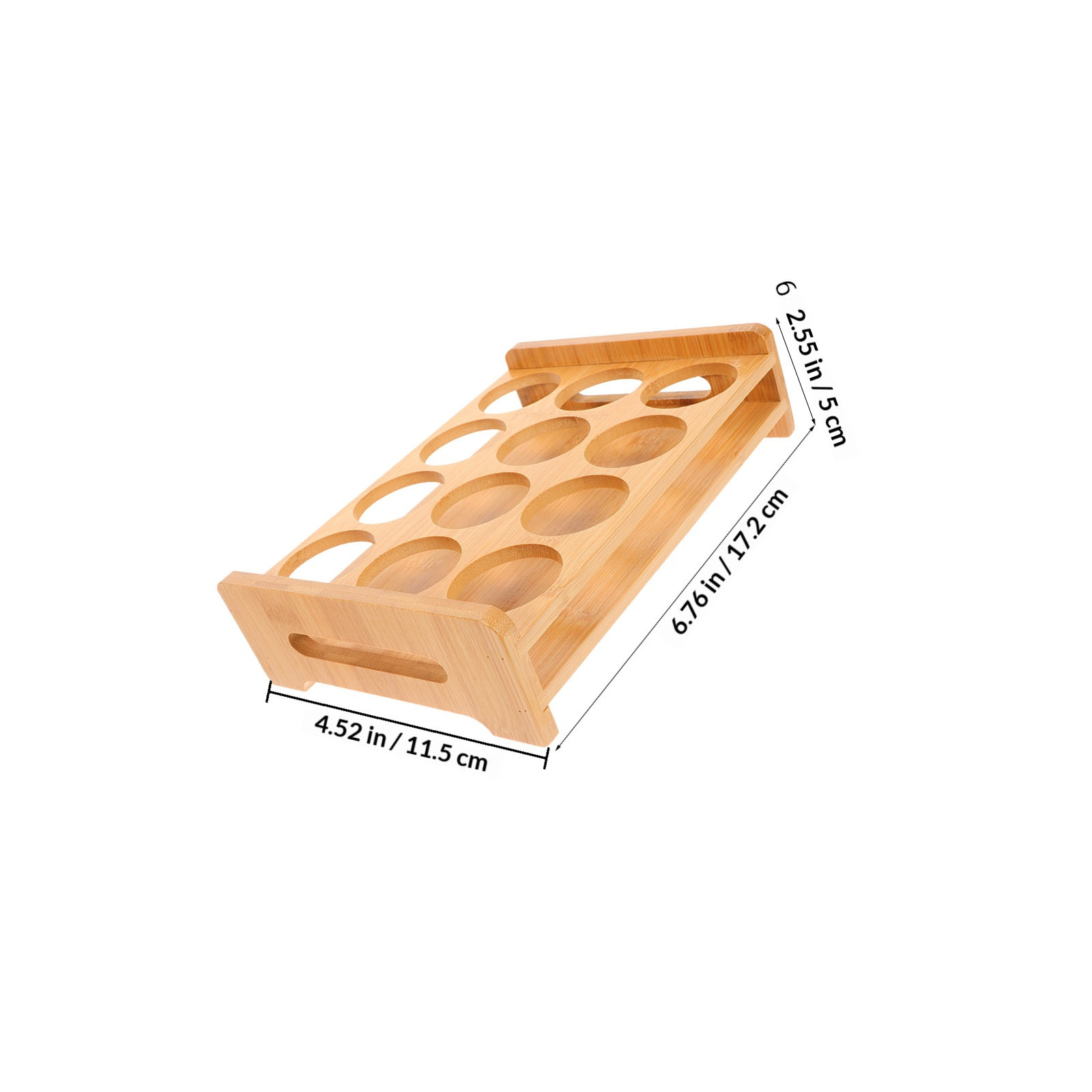 Bamboo Shot Glasses Holder Dis - Wine Whiskey Beer 评论和价格