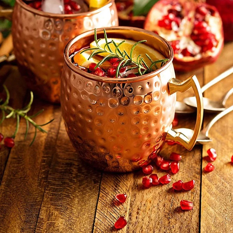 1-6PCS Cocktail Wine Cup Mosco - Wine Beer Champagne 评论和价格