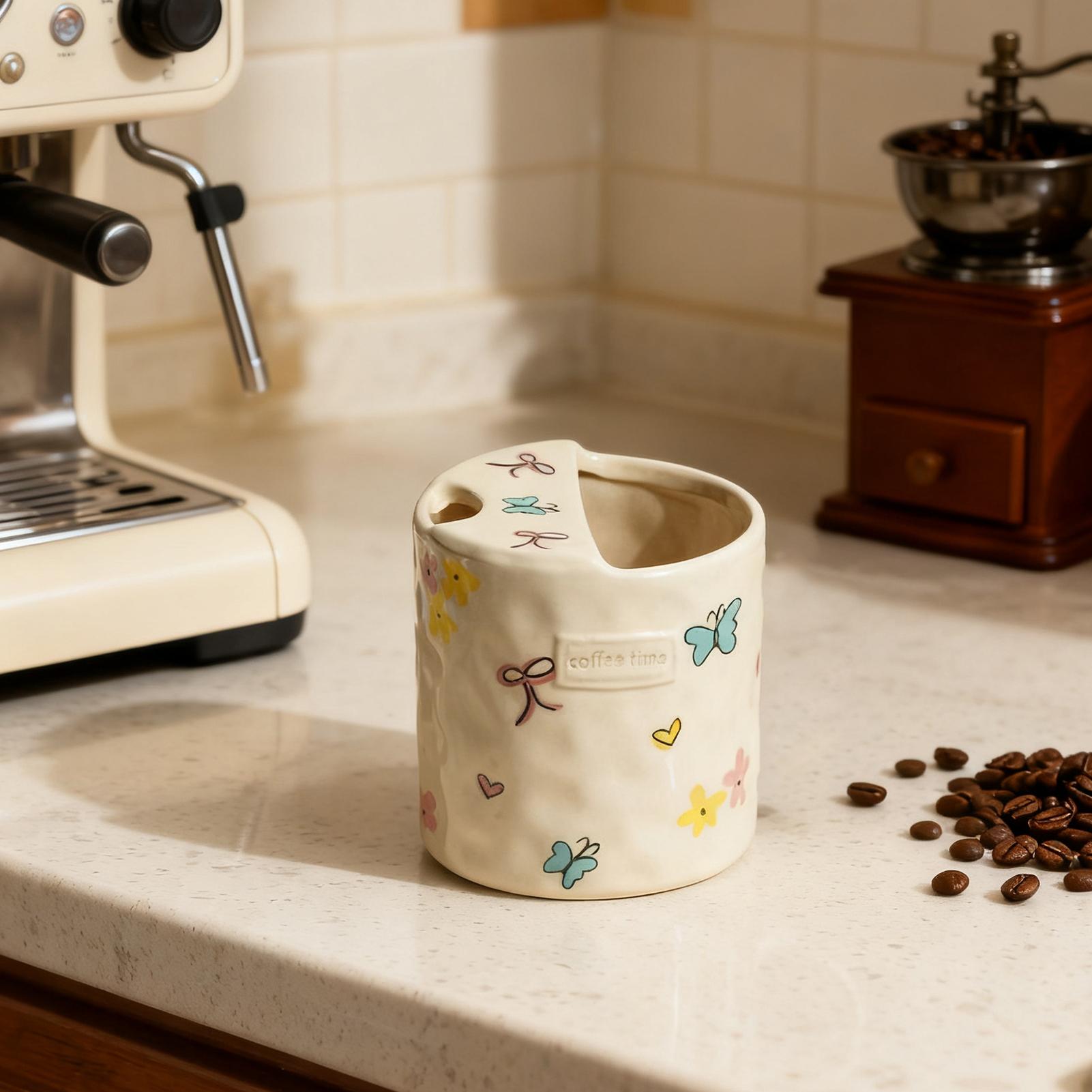 Coffee Cup Double Spout Design - Wine Beer Restaurant 评论和价格