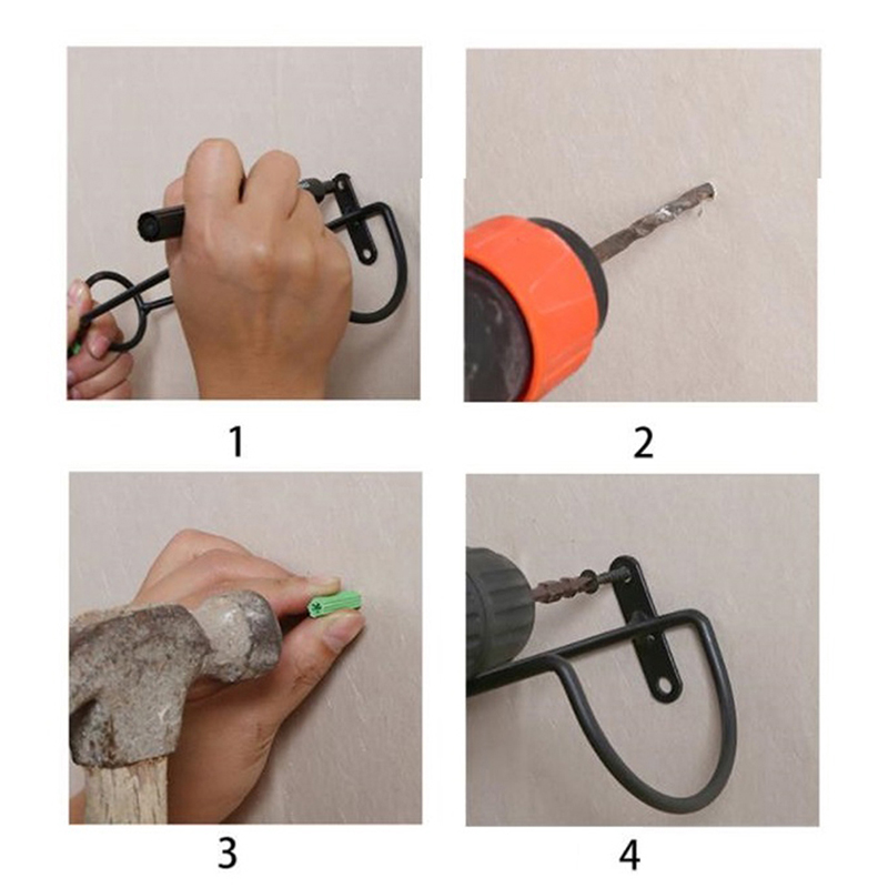 1PC Wall-Mounted Bar Wine Rack - Wine Beer Champagne 评论和价格