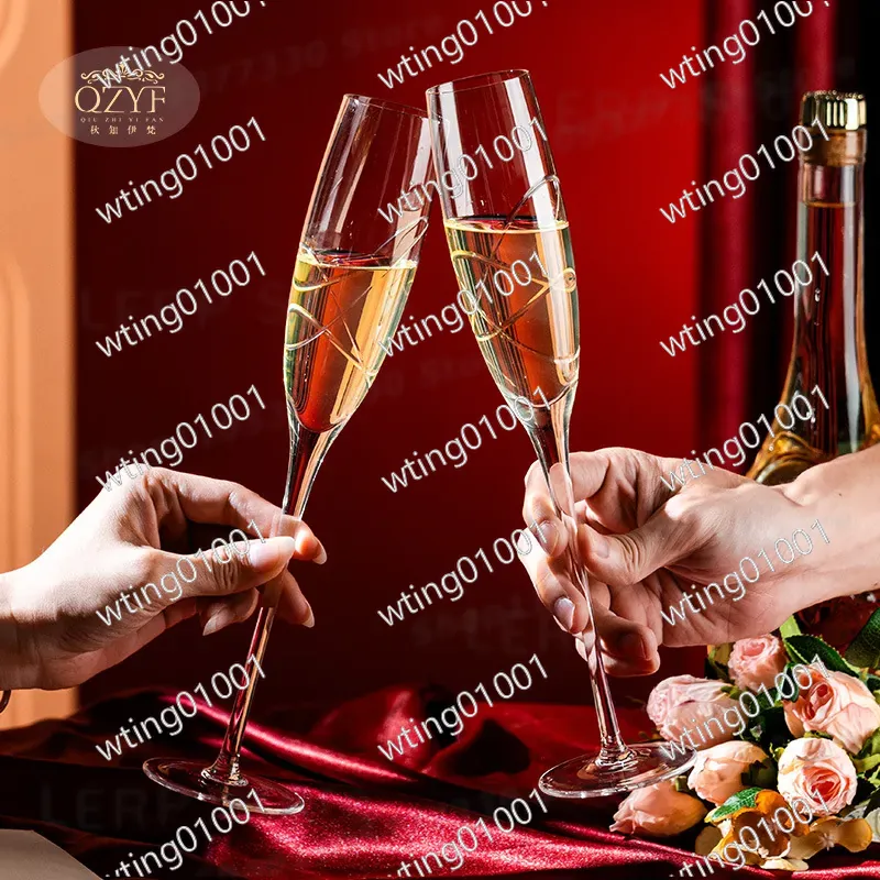for QZYF Qiuzhi Yifan Hand Car - Champagne Flute Pair 评论和价格