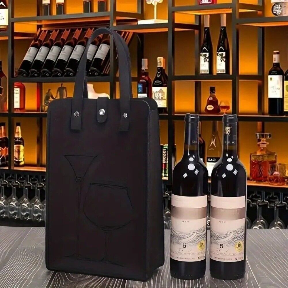High Quality Felt Red Wine Bag - Wine & Beer Shop 评论和价格