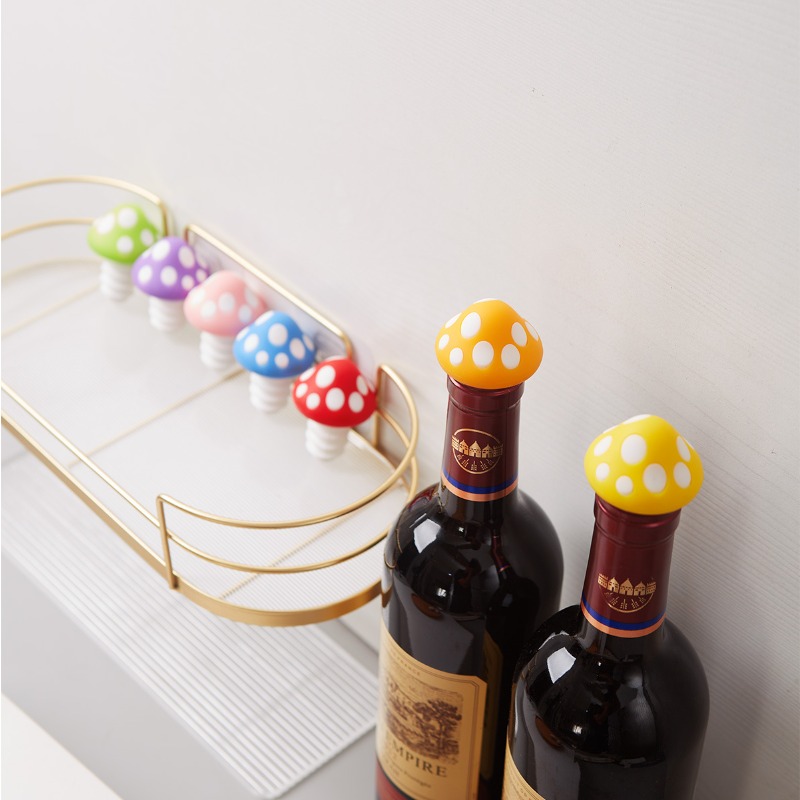 Hot Silicone Mushroom Wine Sto - Wine Beer Champagne 评论和价格
