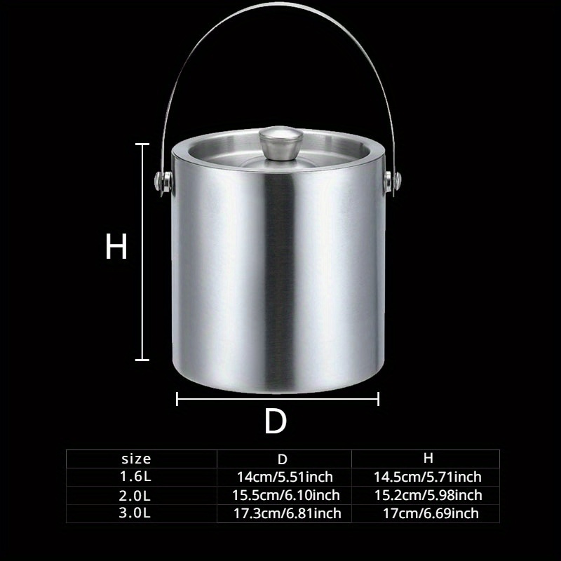 1.6L/2L/3L Stainless Steel Ins - Wine Beer Champagne 评论和价格
