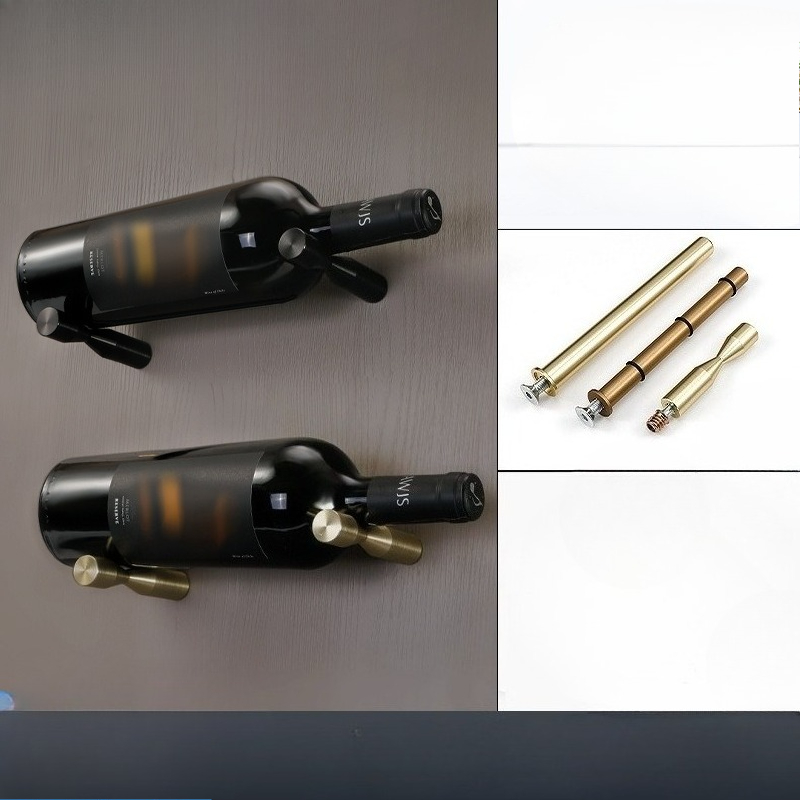 2 Pairs Wall-mounted Wine Rack - Wine Rack Wall Mount 评论和价格