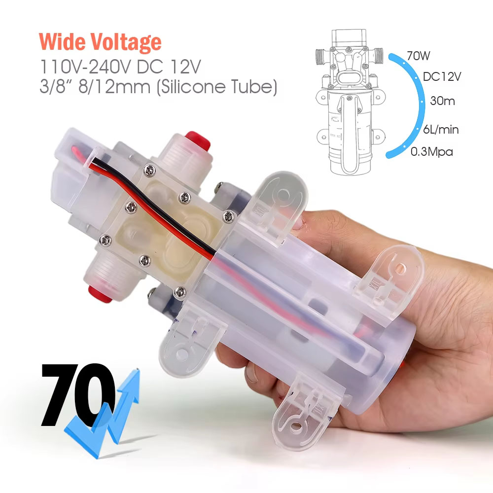 70W 12V DC5521 Food-Grade Diap - Wine Beer Delivery 评论和价格