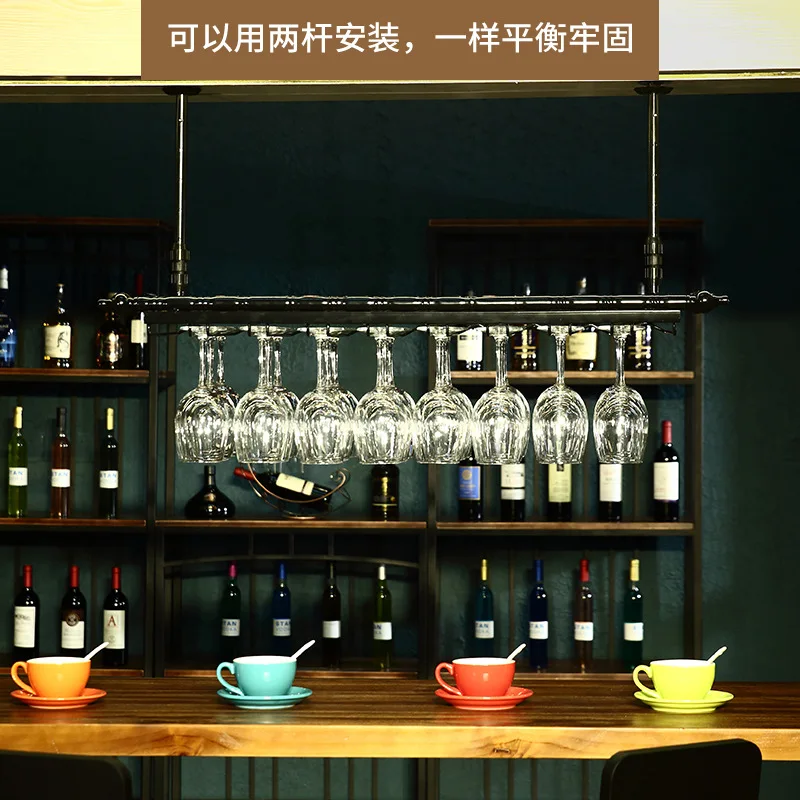 Vintage Bronzed Black Iron Met - Wine Rack Wall Mount 评论和价格