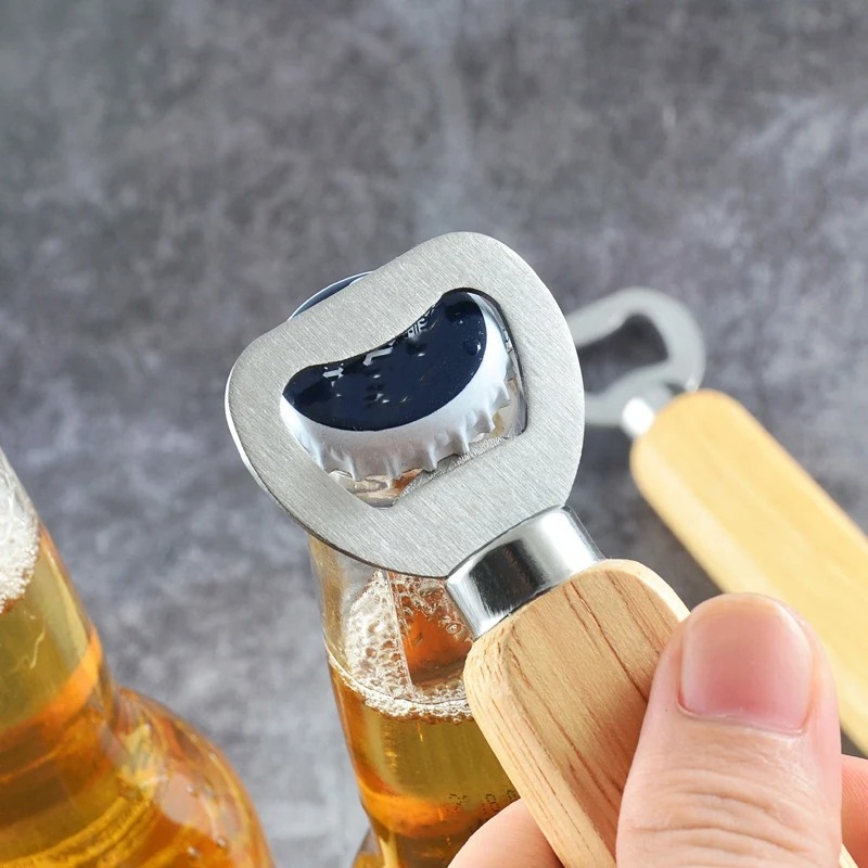 Wood Wine Bottle Opener, Beer  - Wine Beer Restaurant 评论和价格