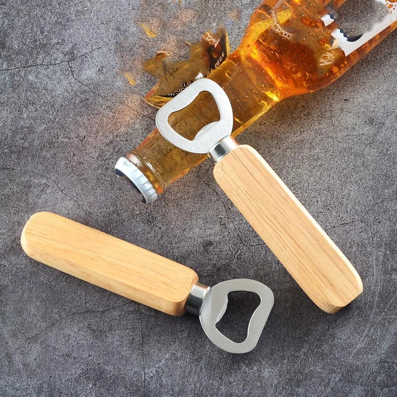 Wood Wine Bottle Opener, Beer  - Wine Beer Restaurant 评论和价格