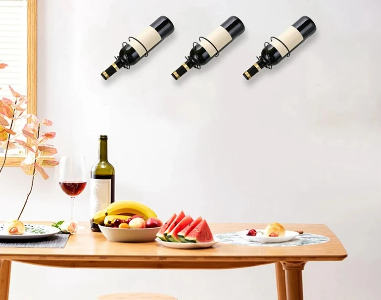 Pack Of 6 Wall Mounted Wine Ra - Wine Rack Wall Mount 评论和价格