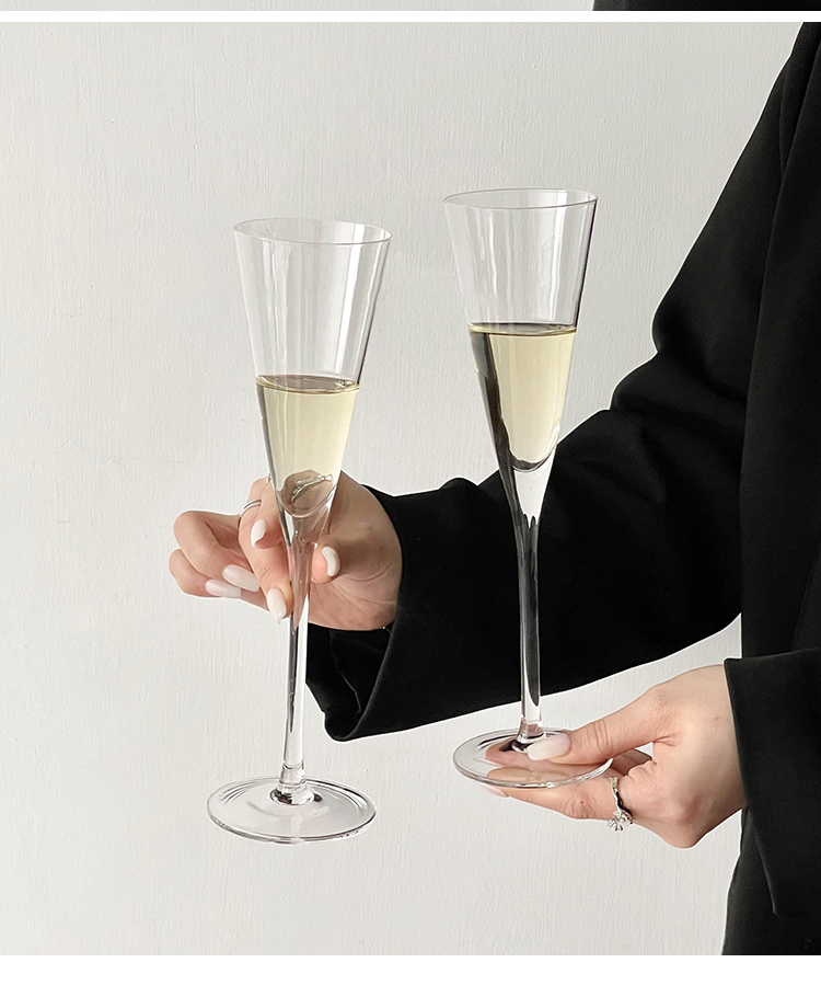 French Romantic Ceremonial Cha - Champagne Flute Pair 评论和价格