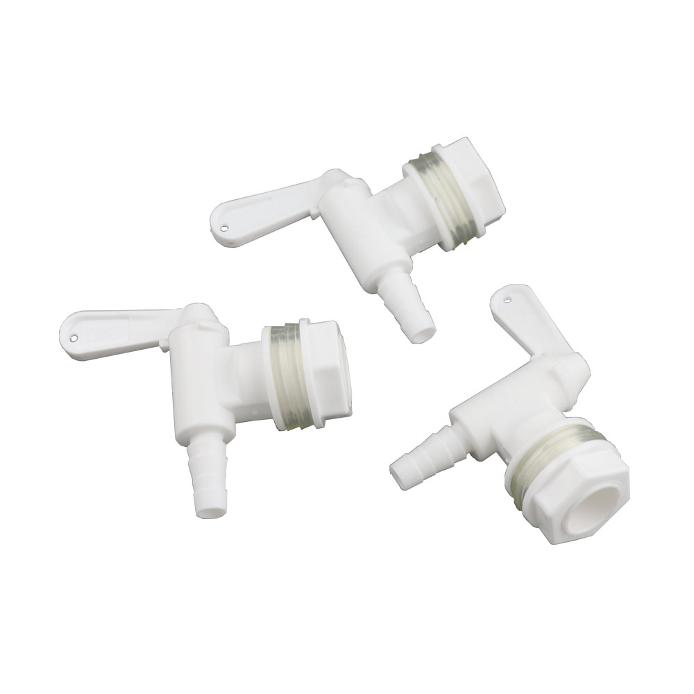 3pcs/lot White Plastic Spigot  - Beer Wine Hobby 评论和价格