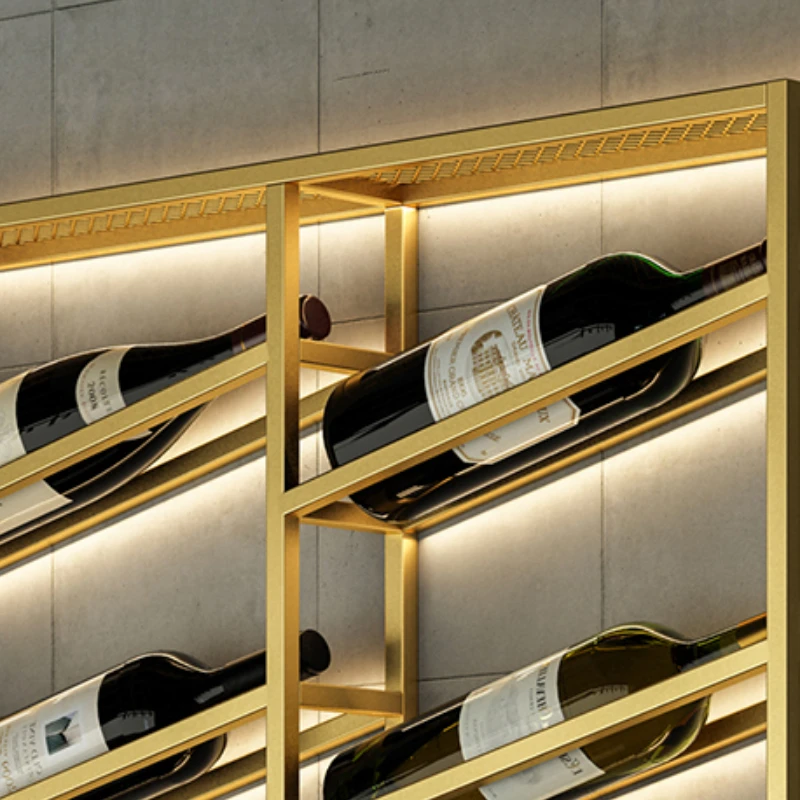 Luxury Metal Wine Racks Storag - Wine Beer Restaurant 评论和价格