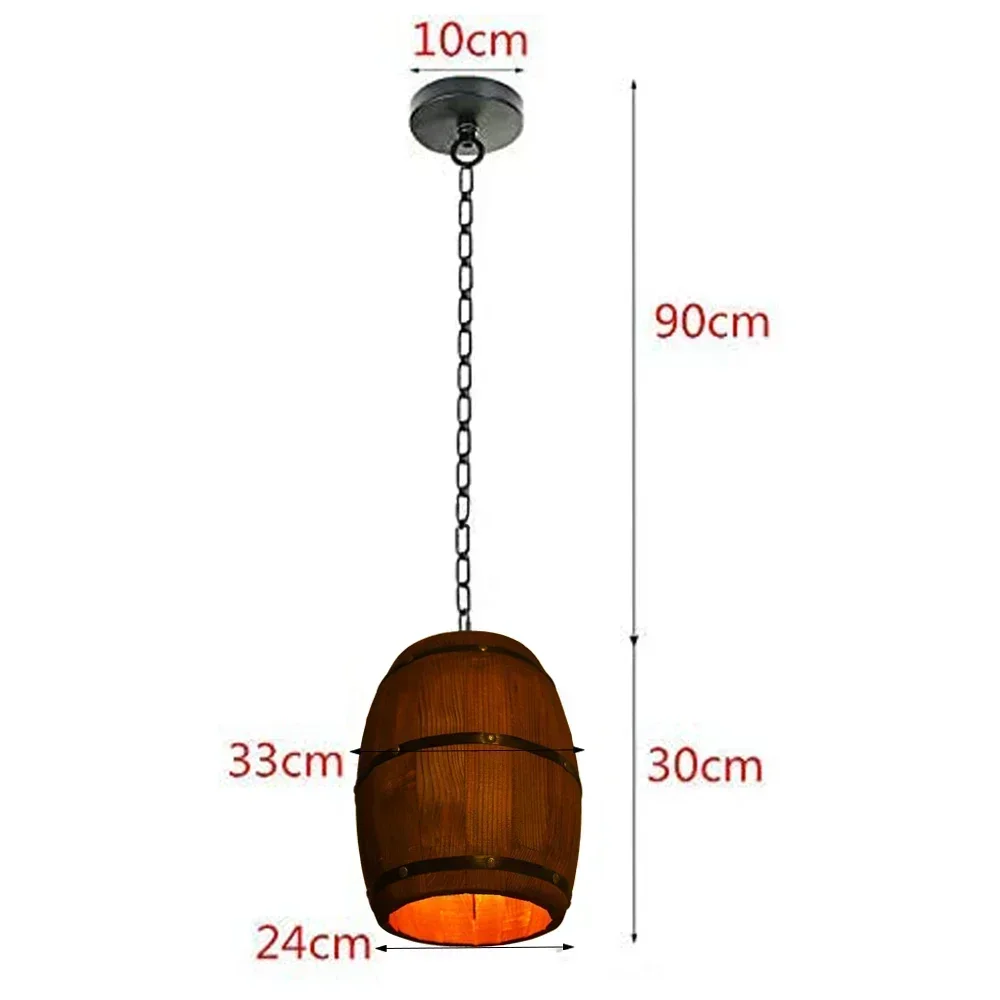 Rustic Lamp Vintage Chandelier - Wine & Beer Shop 评论和价格