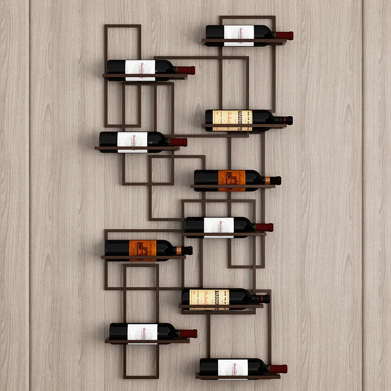 European Style Wall-Mounted Wi - Wine Rack Wall Mount 评论和价格
