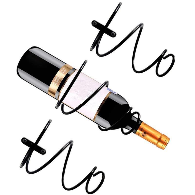 Hanging Spiral Type Red Wine B - Wine Rack Wall Mount 评论和价格