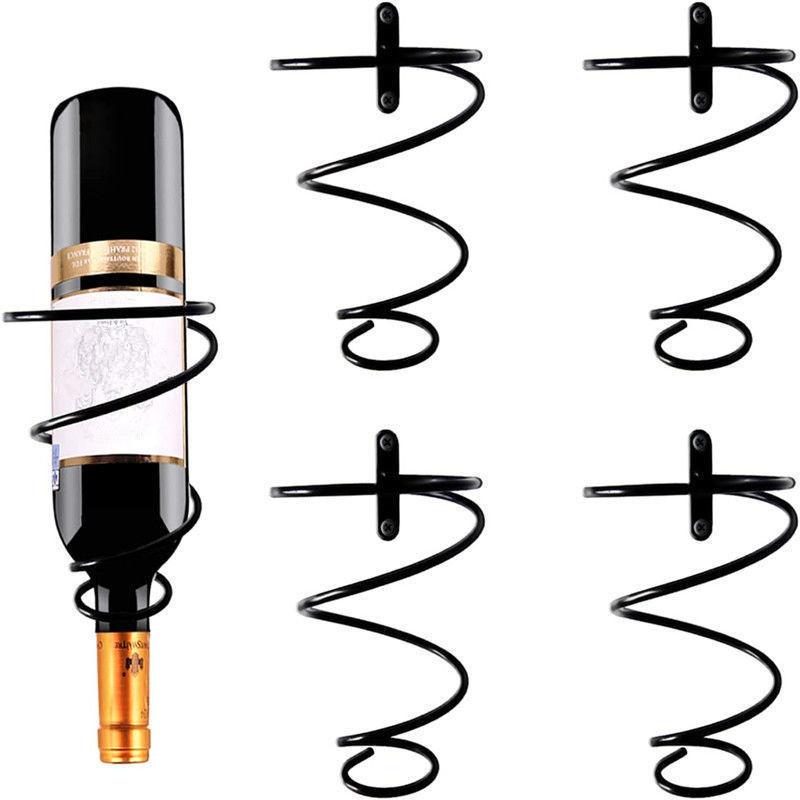 Hanging Spiral Type Red Wine B - Wine Rack Wall Mount 评论和价格
