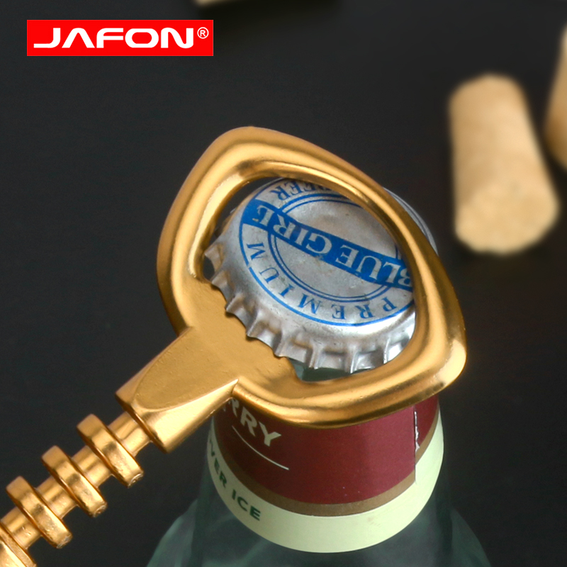 Dark Gold Wine Opener With Win - Beer Wine Hobby 评论和价格